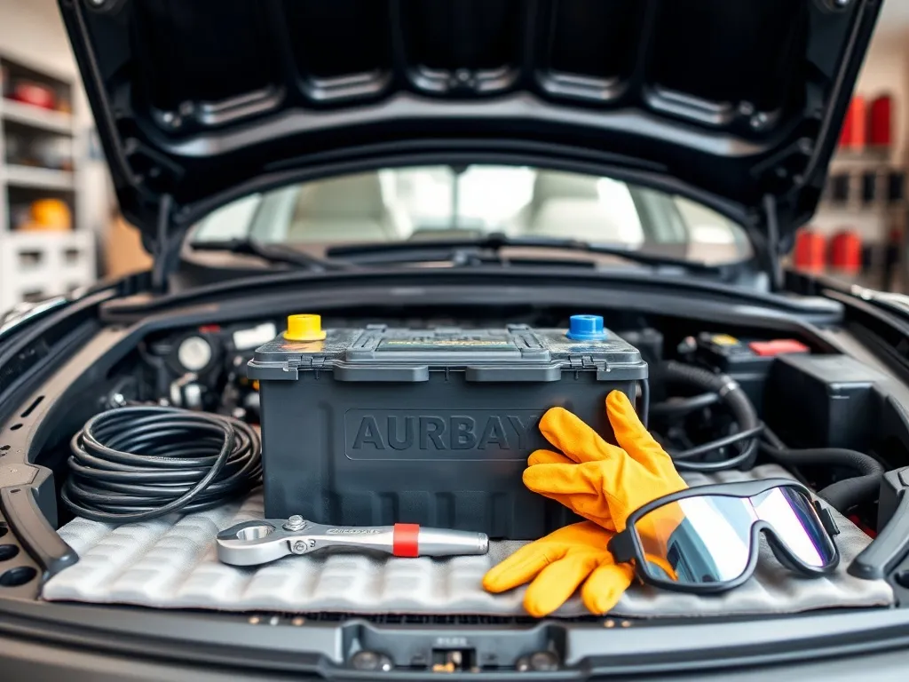 Bezpieczna wymiana akumulatora samochodowego – krok po kroku