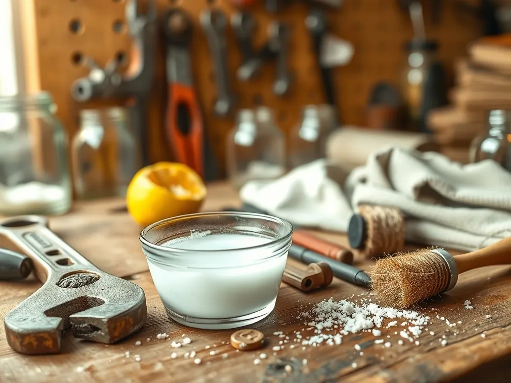 Domowe sposoby na usuwanie rdzy z narzędzi warsztatowych