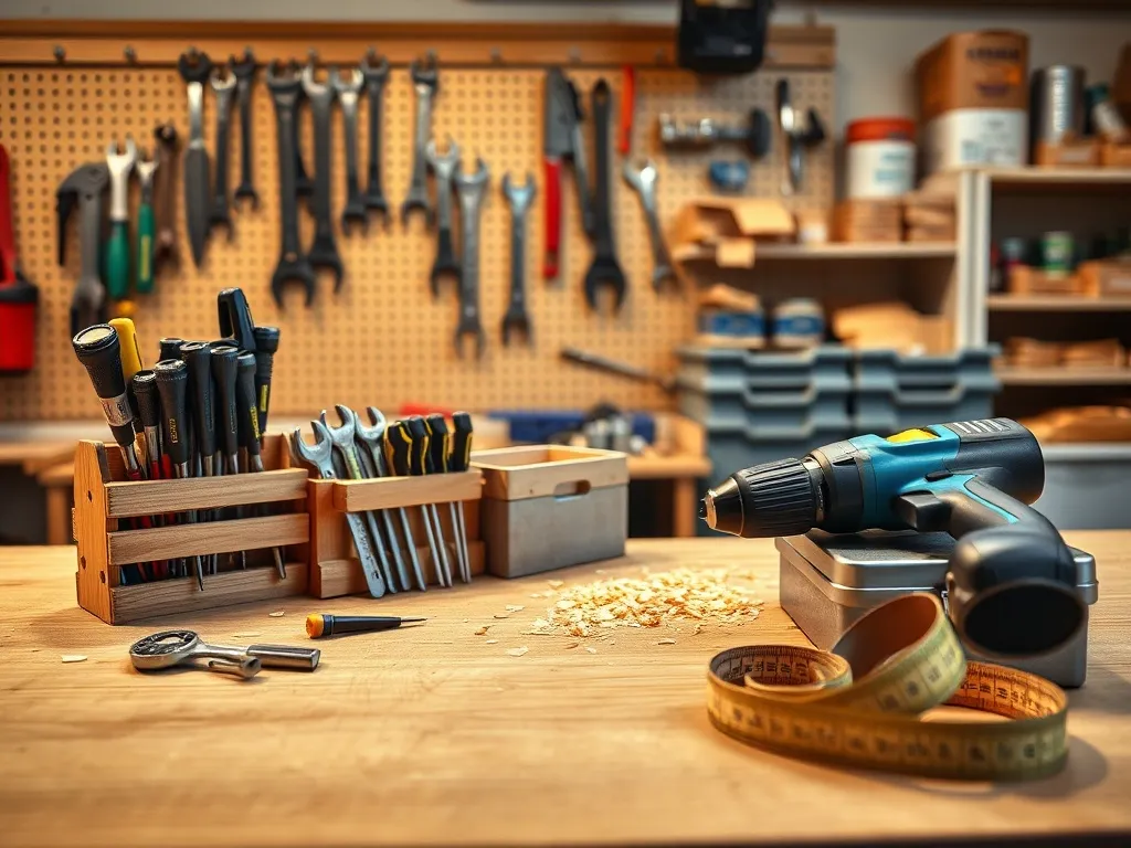 Jak zorganizować mały warsztat w garażu: poradnik