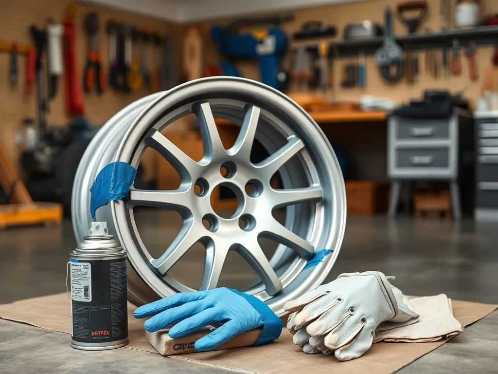 Malowanie felg aluminiowych w domowych warunkach – krok po kroku